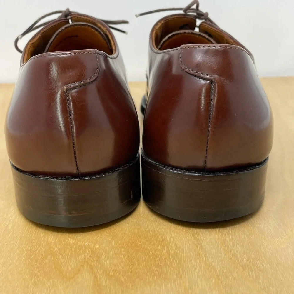 Cole Haan Mahogany Calhoun Split Toe Derby Shoe 9